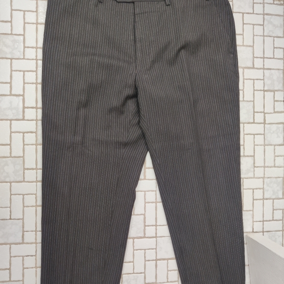 Michael Kors 42S brown blue suit - Picture 7 of 10